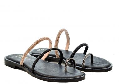 Σανδάλια γυναικεία | Υφαντίδης | 1991188 | Μαύρο - Υφαντίδης - 